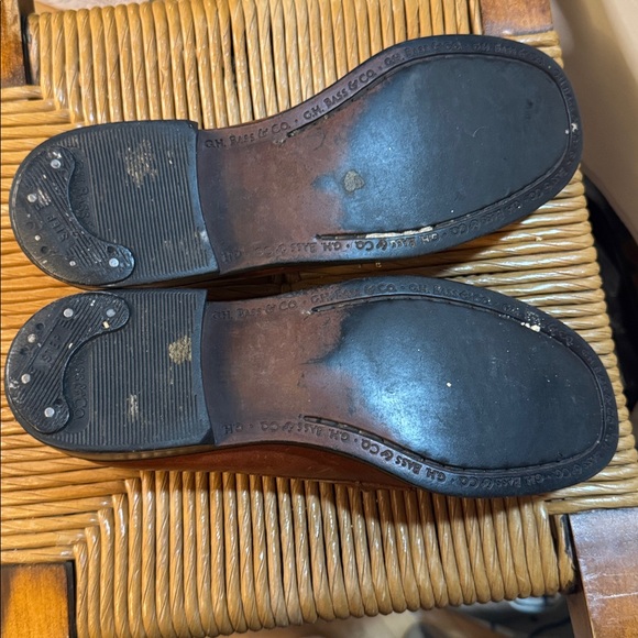 G H Bass & Co Weejun Tan Leather Women’s Loafers - Picture 7 of 10